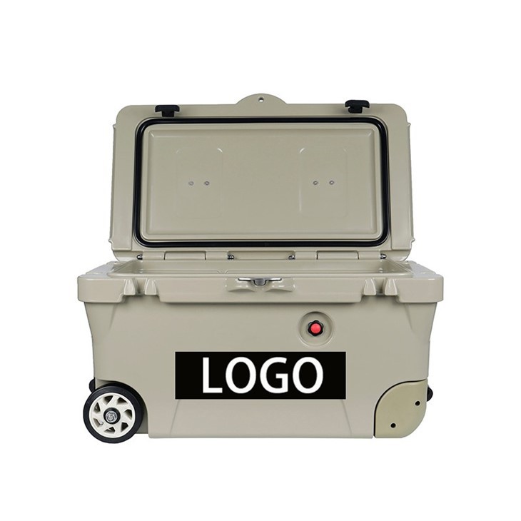 50QT Large Cooler Box With Wheels